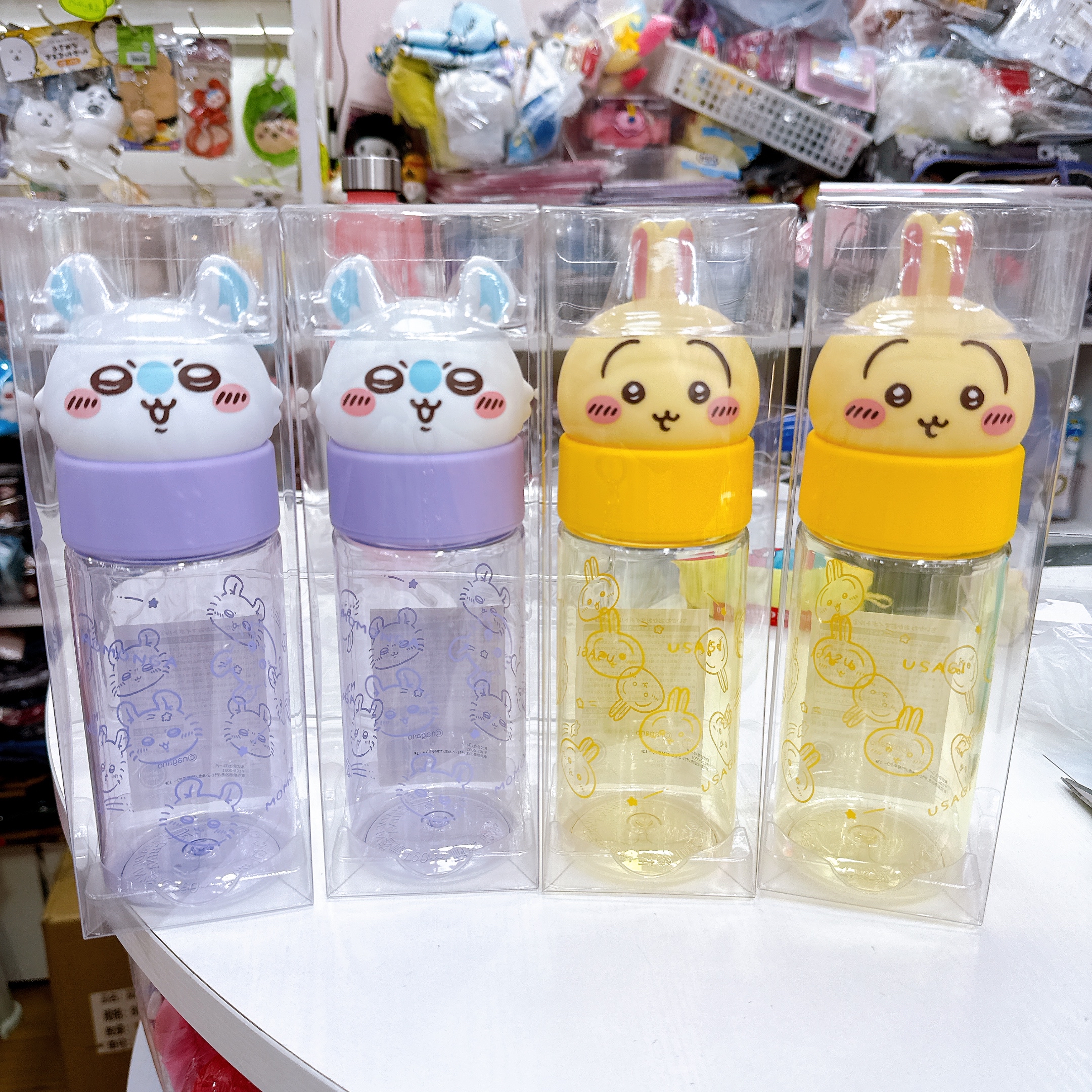 日本直送chiikawa日版飛鼠兔兔水樽 490 mL 耐熱100度 ccc