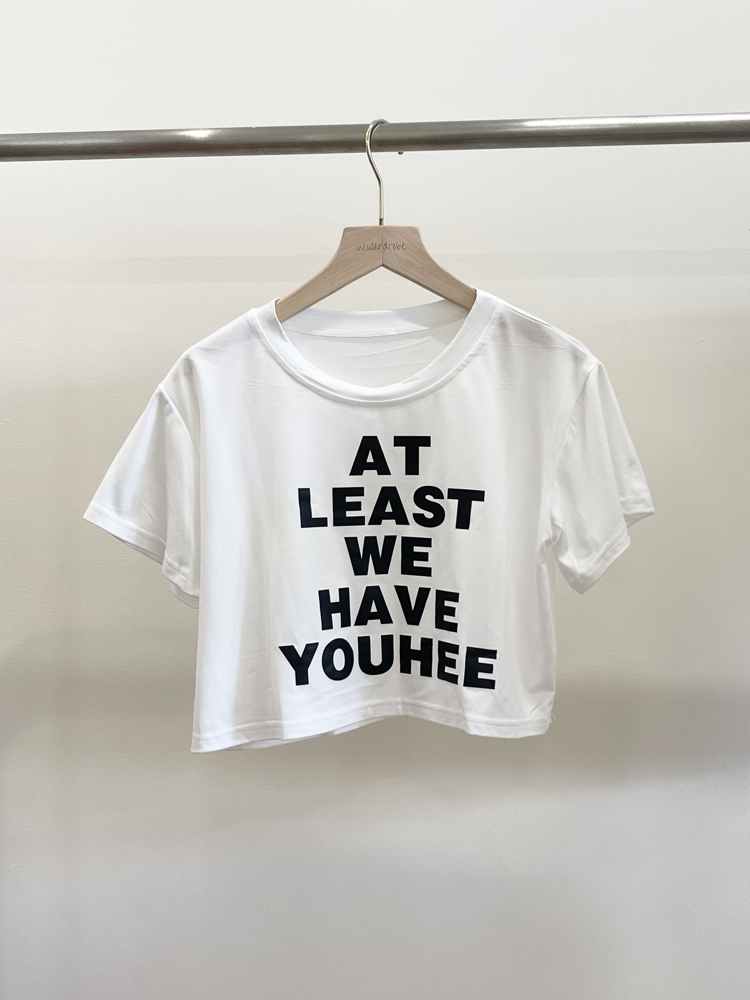 简约ins字母短Tee