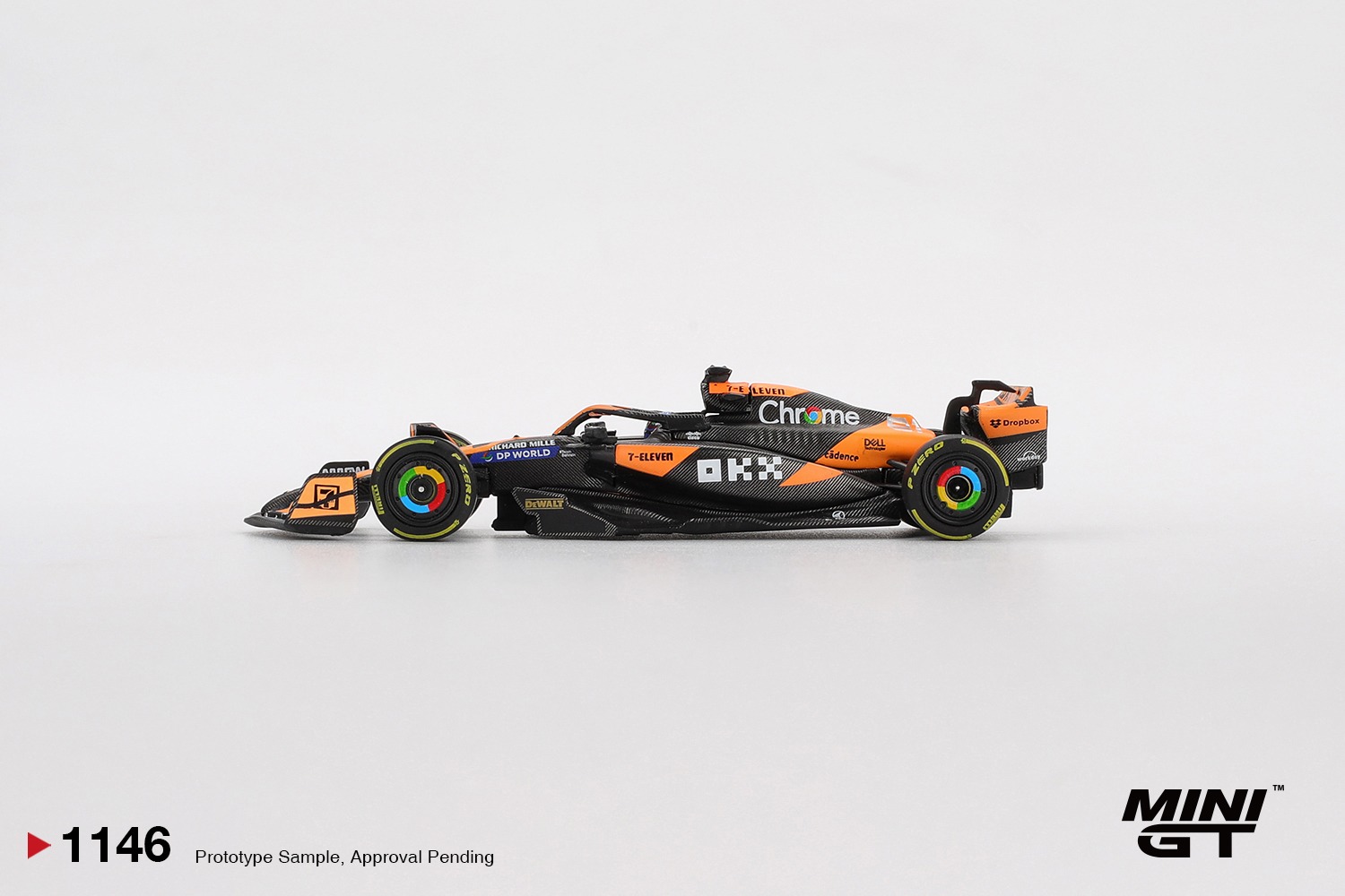 Mini GT 1/64 McLaren MCL38 #81 Oscar Piastri 2024 F1 2024 Hungarian GP Winner - MGT1146-L