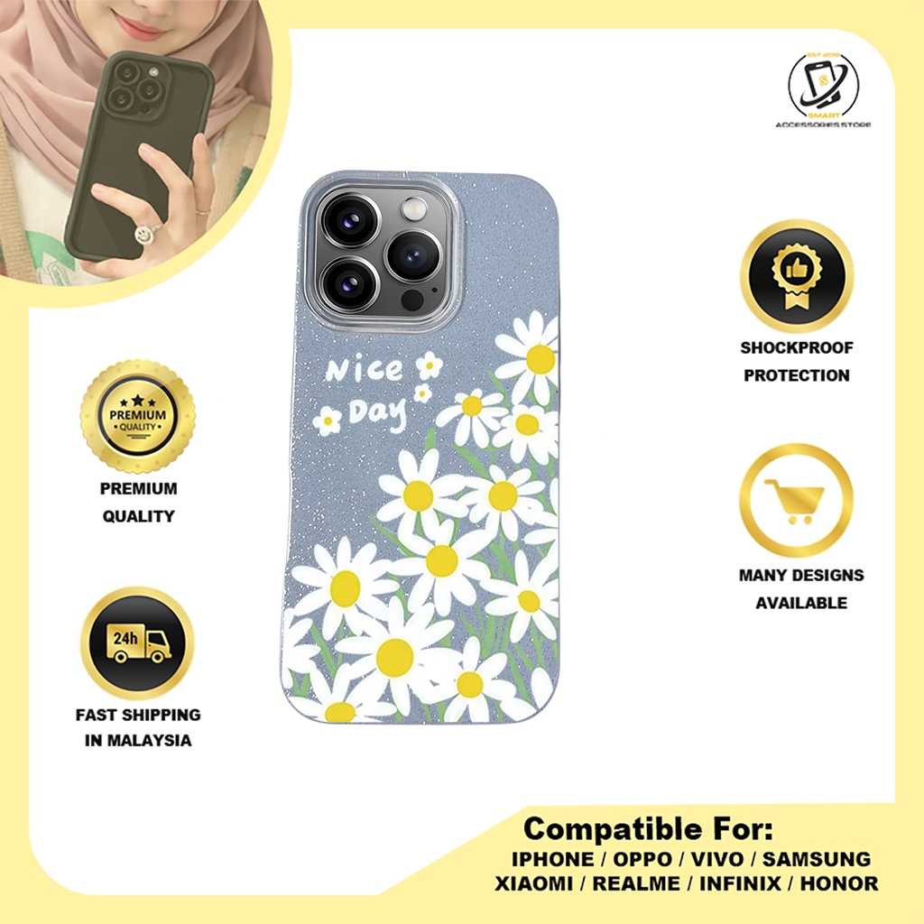 BLING CASE PHONE FOR IPHONE - DESIGN FLOWER N