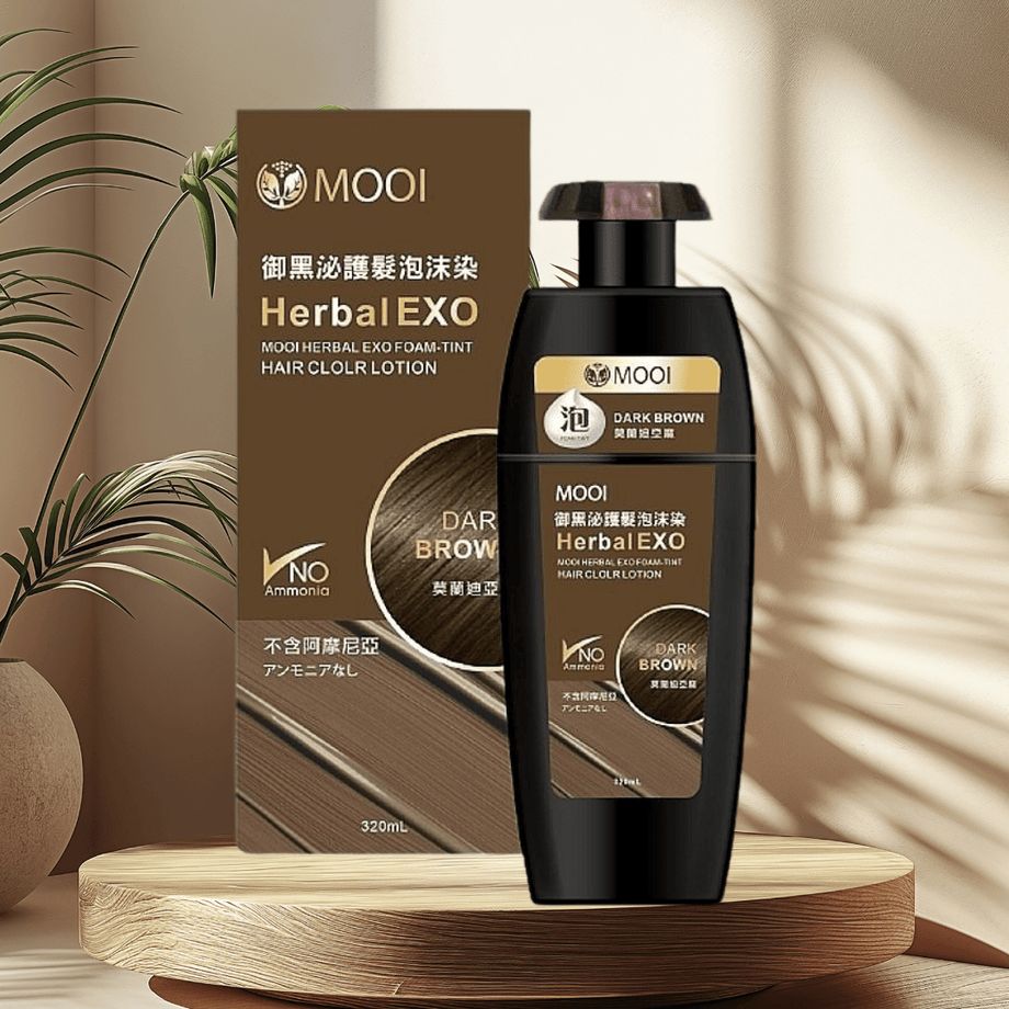MOOI 御黑泌泡沫染髮液 320ml