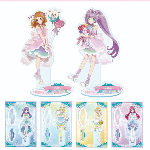 星夢學園 Aikatsu!×星光樂園PriPara POP UP SHOP 亞加力立牌 Garden Party #P-AKG0277 (PRE-ORDER) [2026/04]