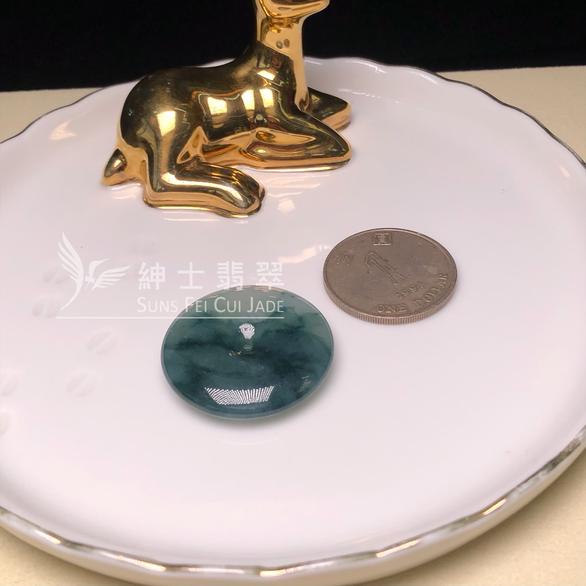 飄花平安扣 B08493