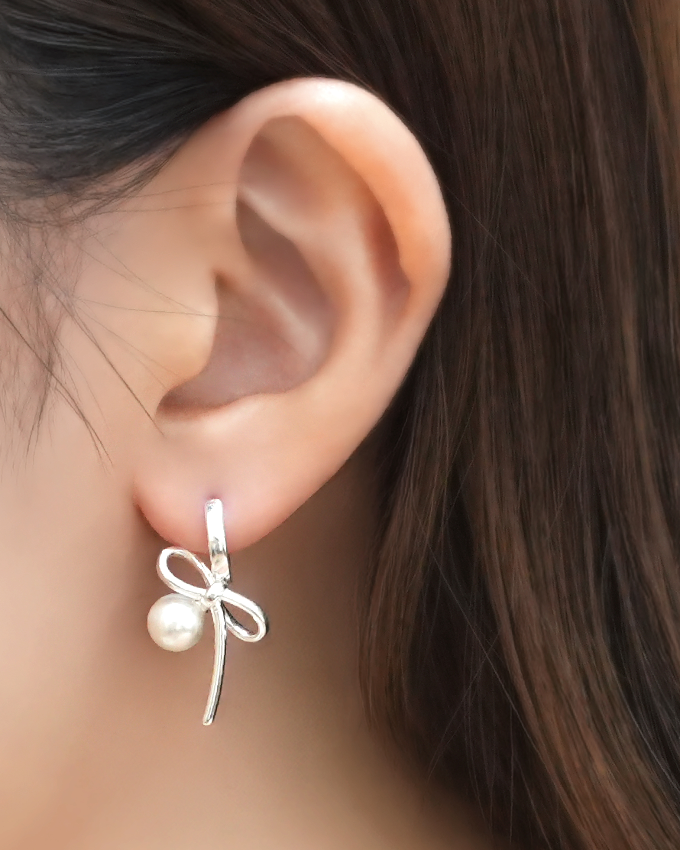 Lustrous Pearl Balletcore Earrings