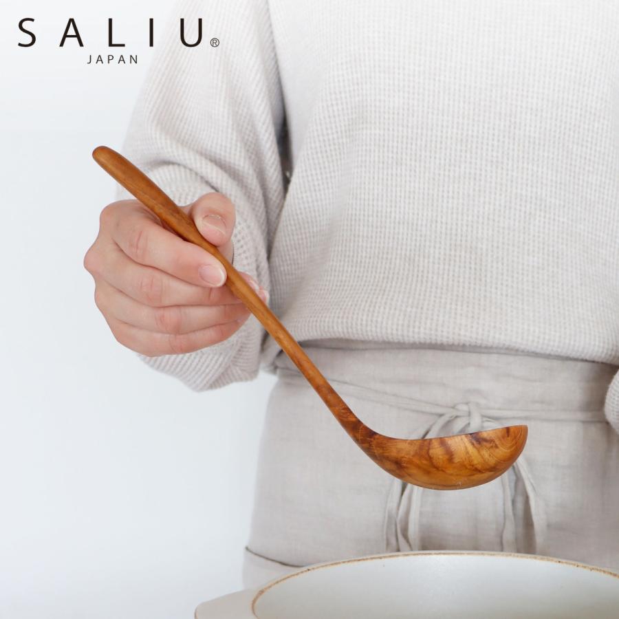 【現貨】🔥🔥【日本製《SALIU》天然珍貴柚木防霉耐水湯勺】