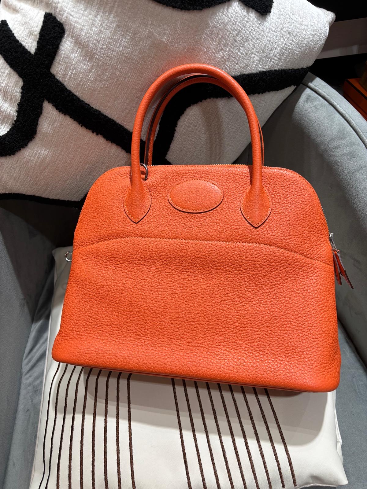 Hermes bolide 31,STAMP T ,100%Authentic ,95%new ✅收據✅key pad✅Dust bag