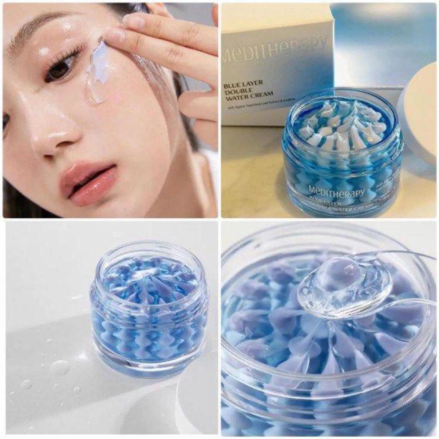 $125盒。2盒起$115盒。MEDITHERAPY 水藍雙效補濕乳霜 