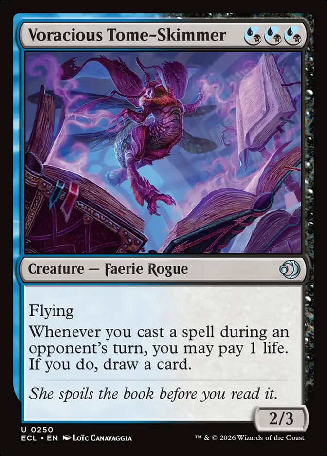 Voracious Tome-Skimmer [ECL-250] [EN]