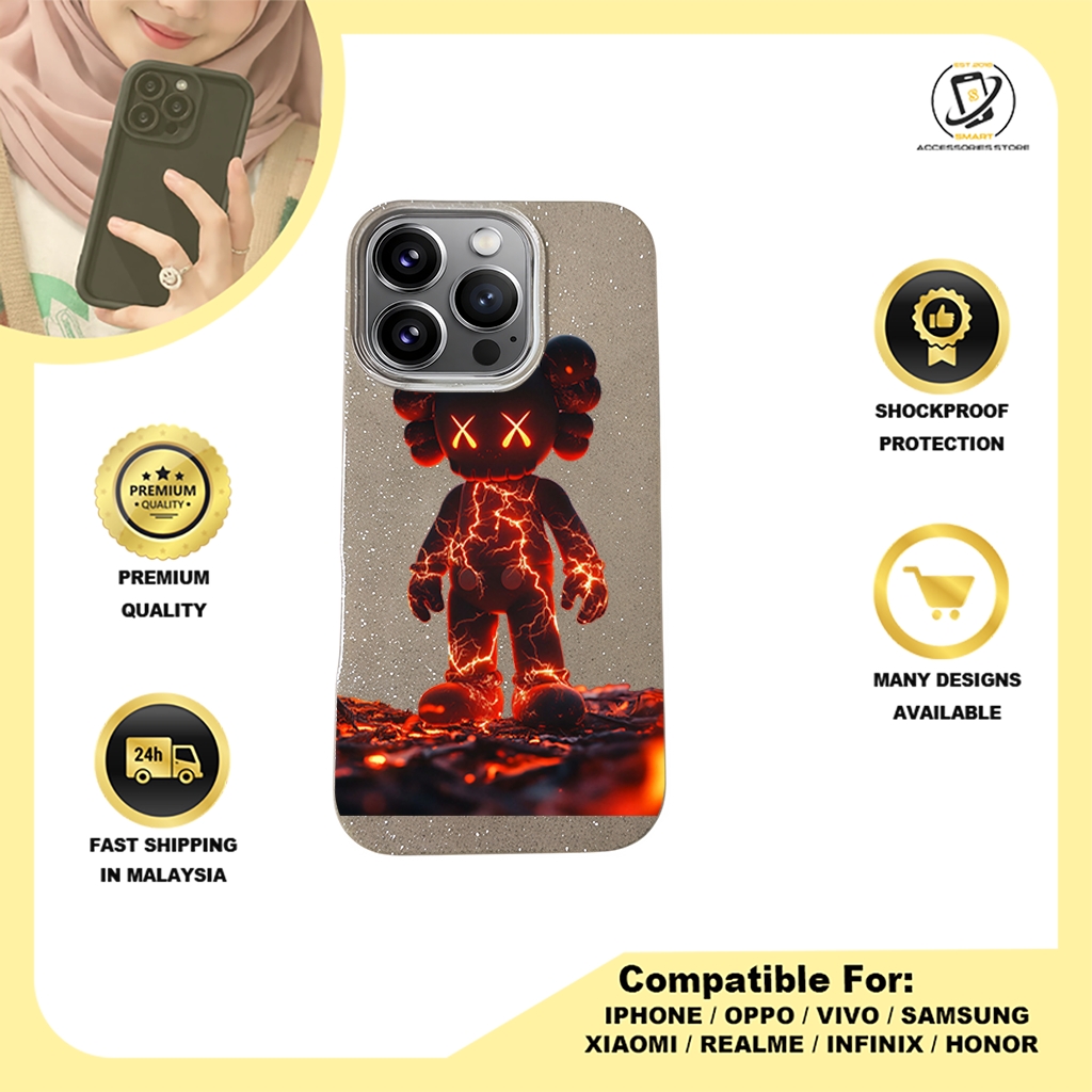 BLING CASE PHONE FOR IPHONE - DESIGN KAWS B