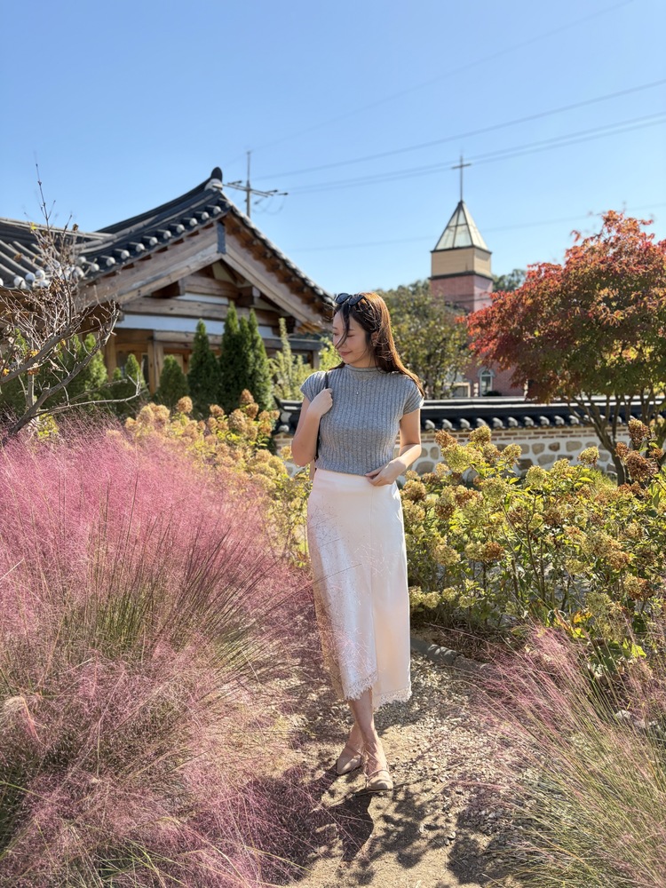 Soft Tones Cashmere Knit (Grey)