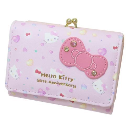 Hello Kitty 50週年紀念彷皮銀包