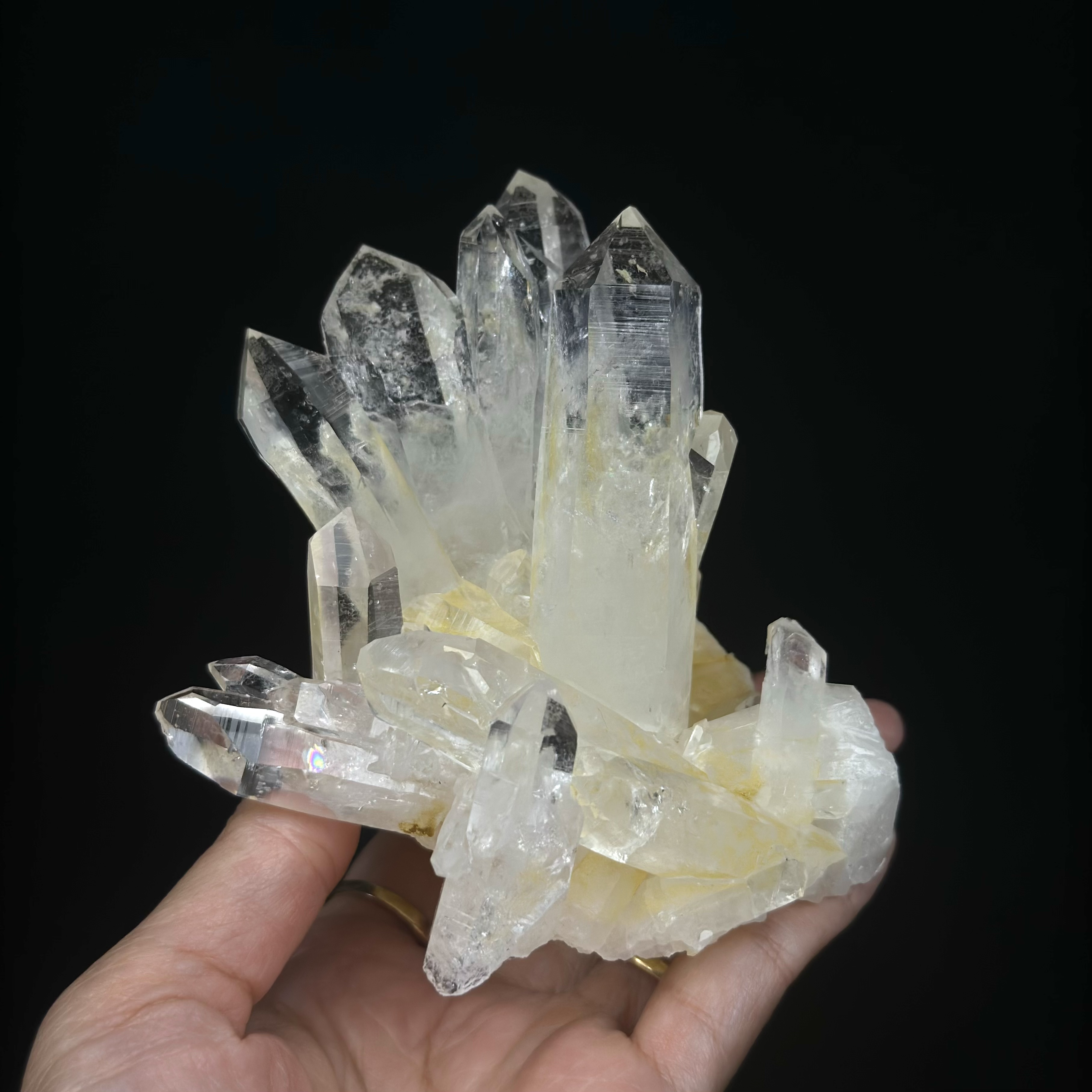 雷姆利亞水晶簇 - Lemurian Quartz Cluster LQ04