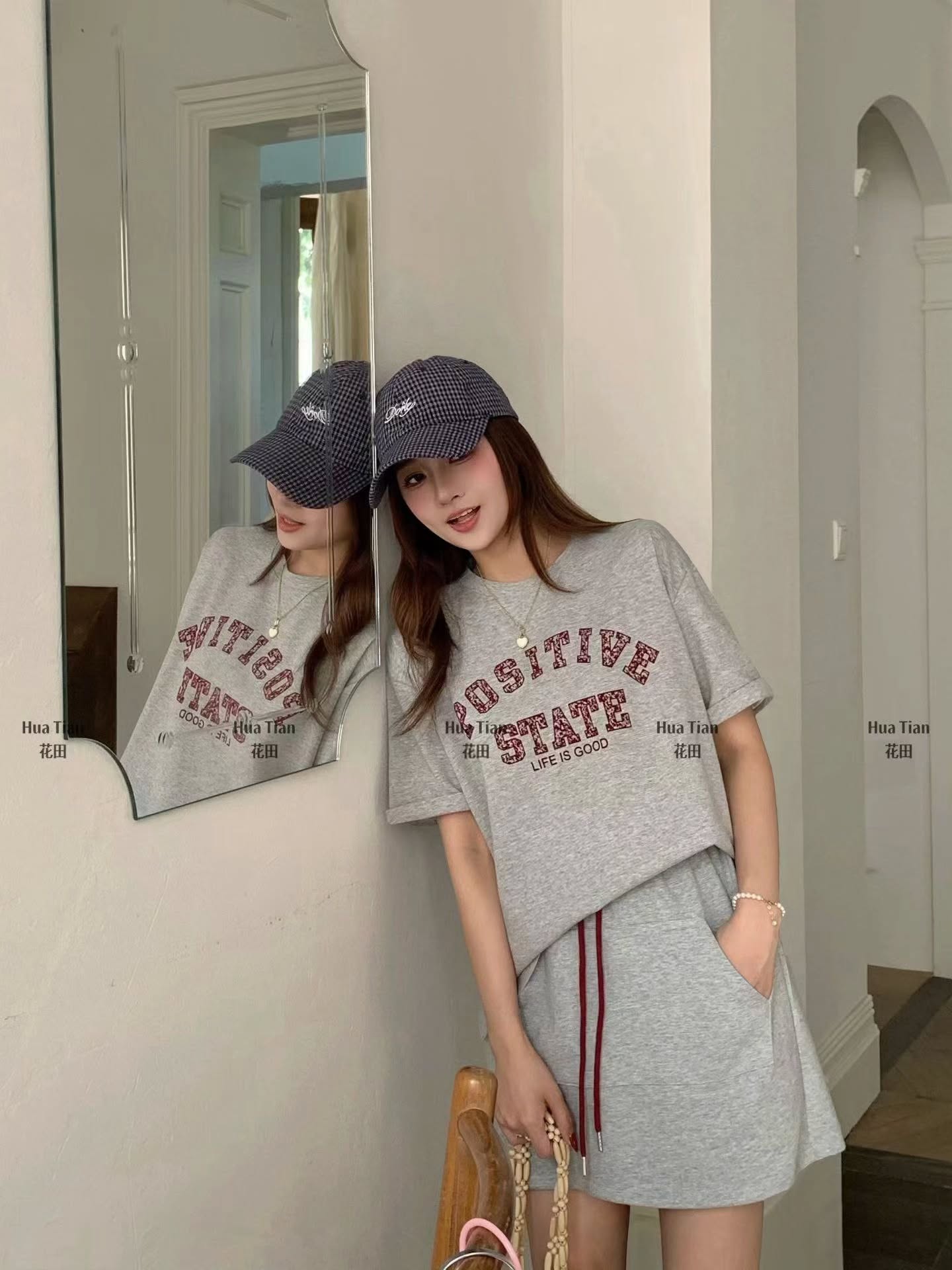 C8033 韩系太空棉套装🇨🇳