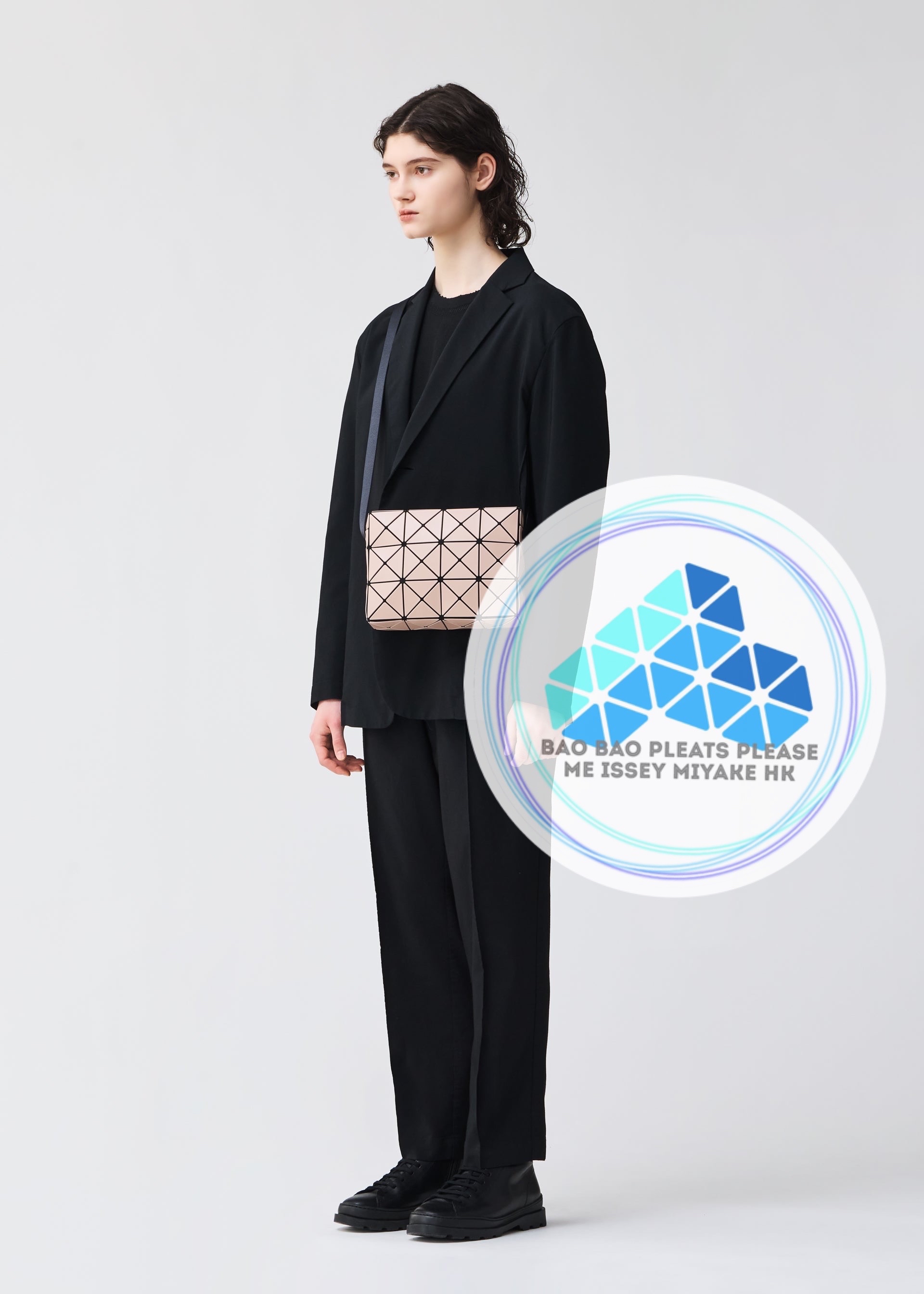 BAO BAO 啞皮立體方箱型斜孭袋cuboid 3x4 Crossbody bag