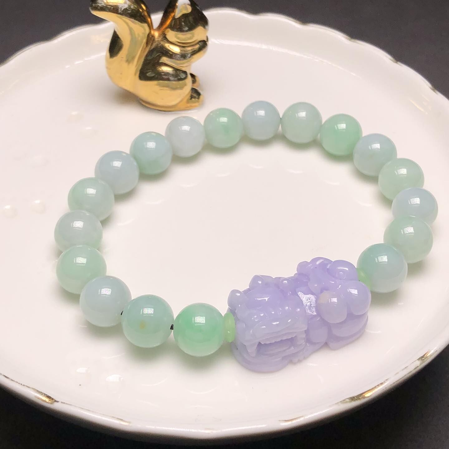 滿紫貔貅木那珠手串