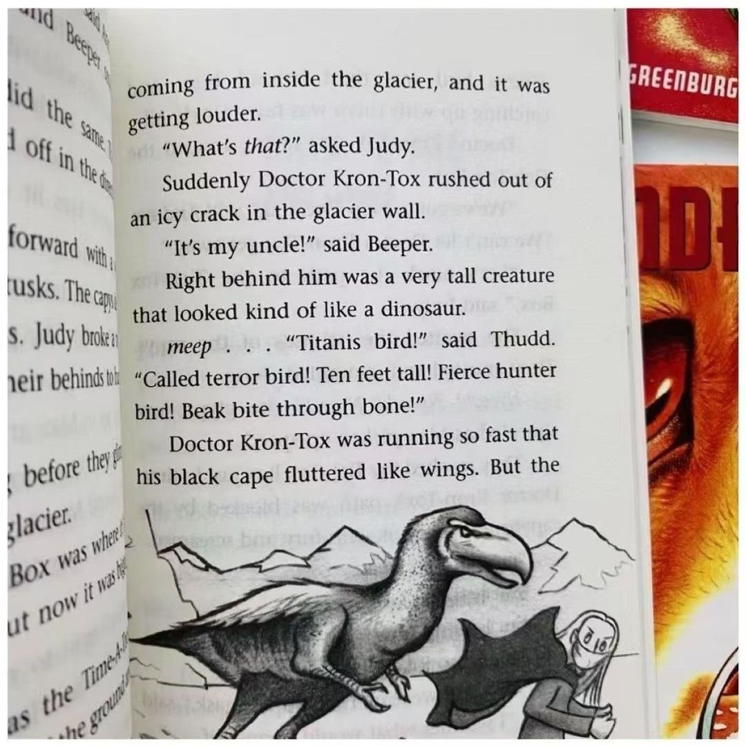 美國小學推薦Andrew Lost 微觀世界18冊英文青少年科學科普小百科送音頻全套