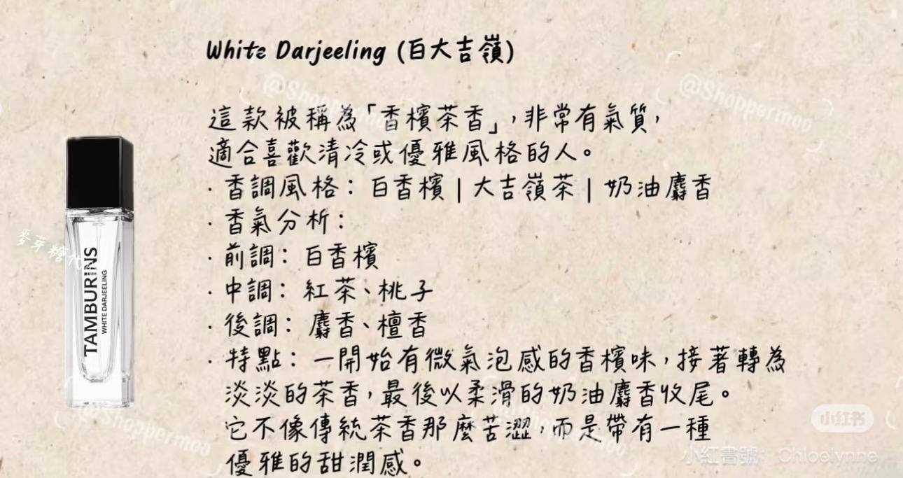 🇰🇷Tamburins 11ml 香水✨