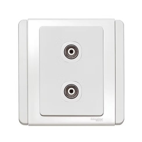 施耐德 NEO 凝白 孖位 TV蘇