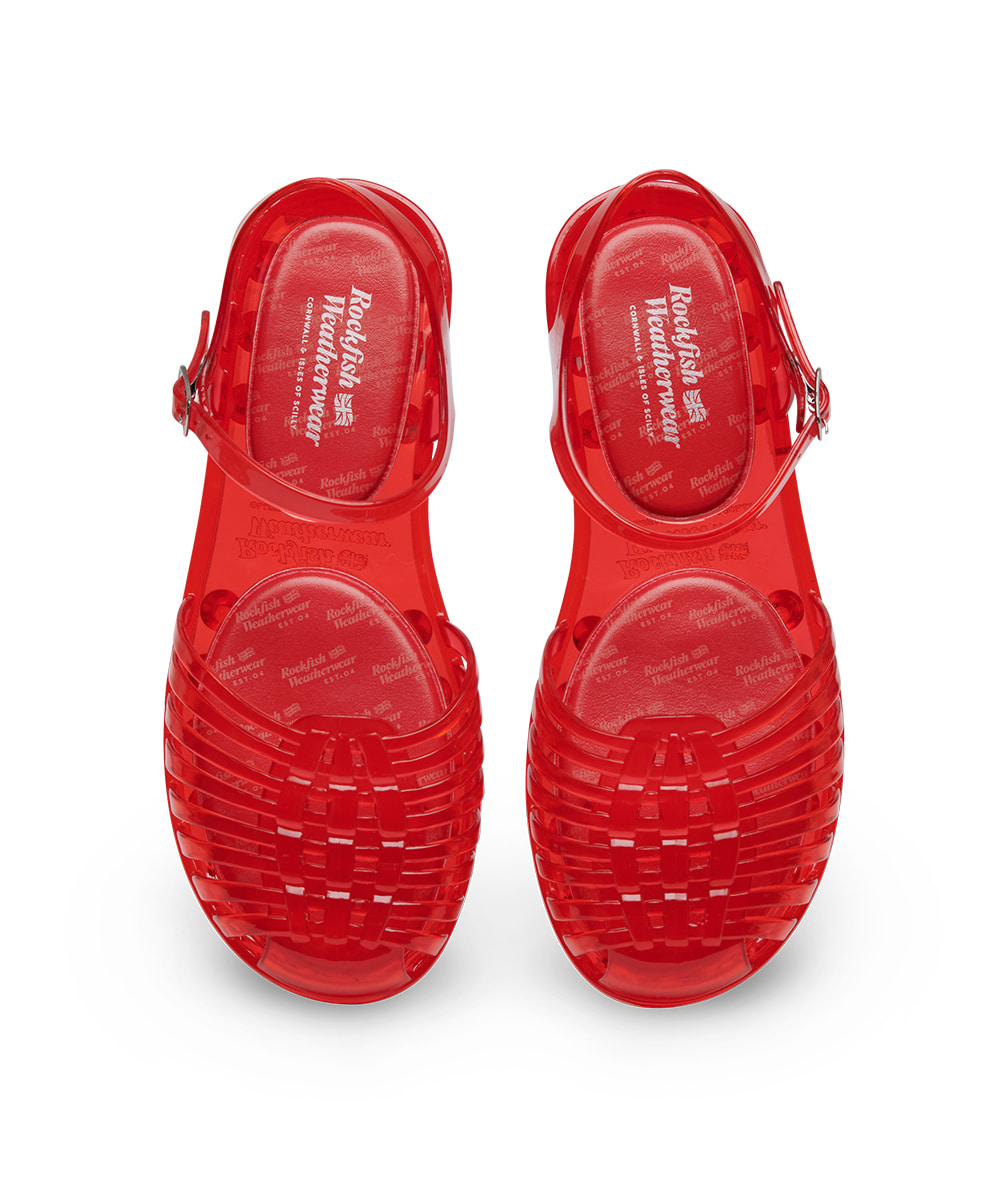 Rockfish Weatherwear GLAIR STRAPPY SANDALS (Clear)