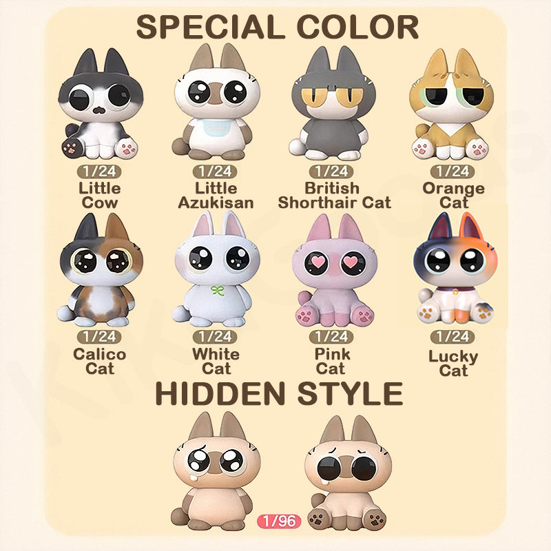 [Nobeko] 萌萌小豆子系列微型盲盒 (日版) | 件