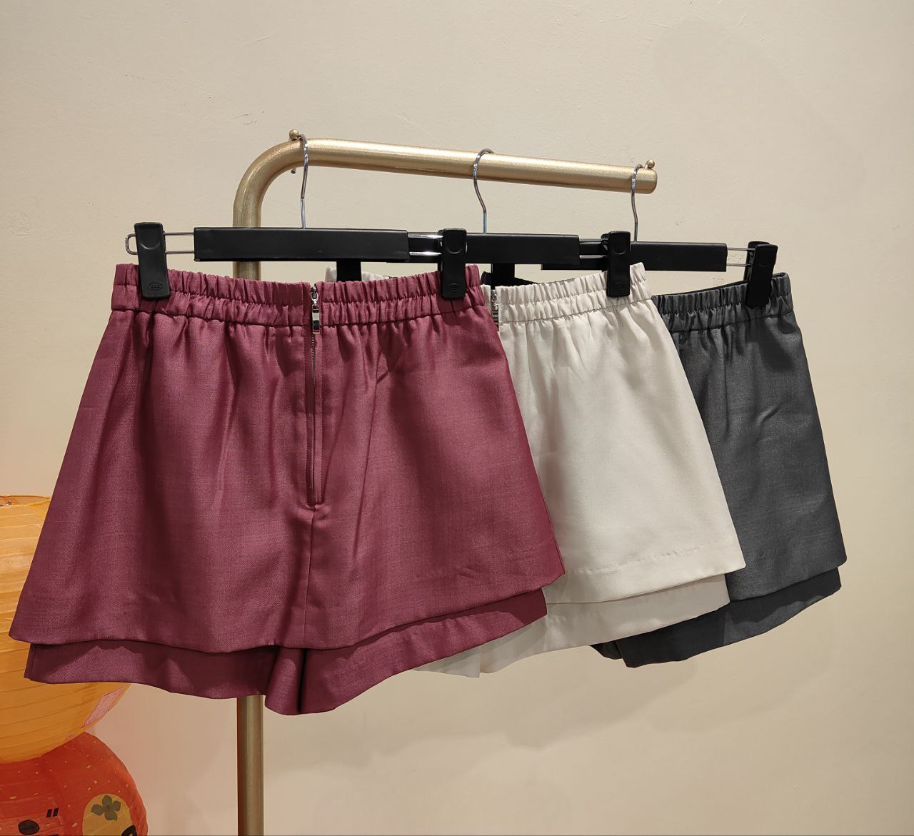 大口袋设计裤裙 1615