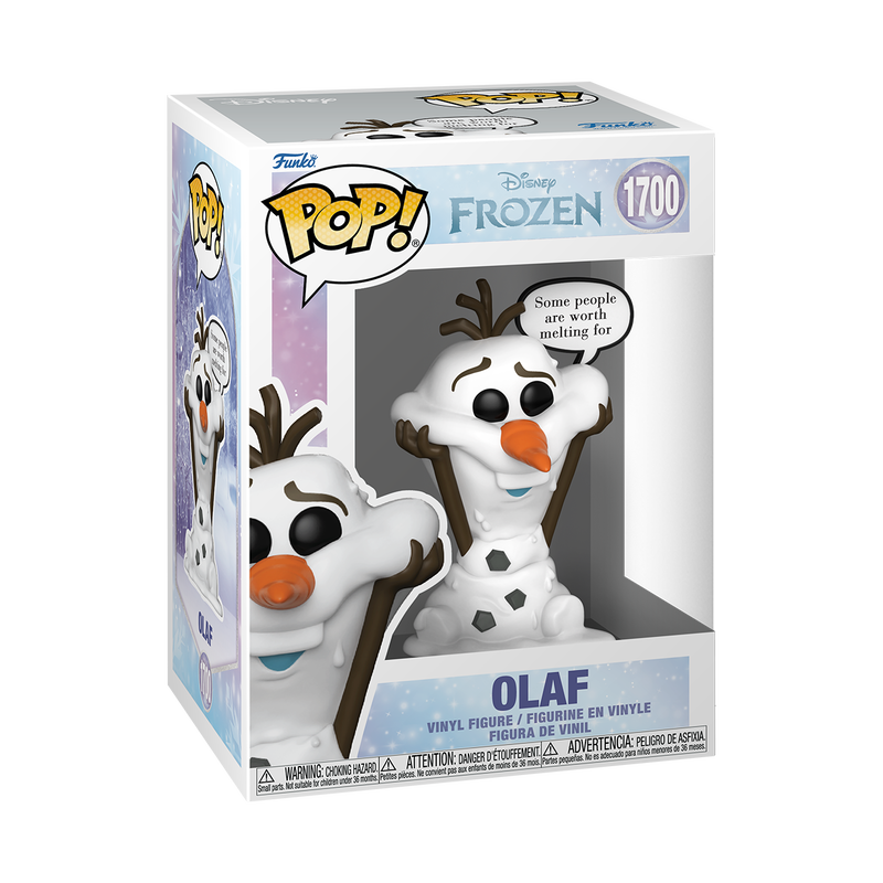 📦訂購 美國代購 Funko POP! Disney Frozen Olaf (Worth Melting For) Figure 魔雪奇緣 小白 模型