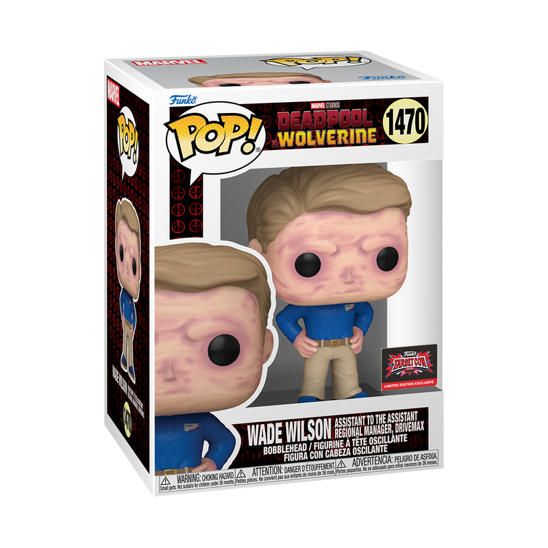 📦訂購 美國代購 Funko POP! Marvel Wade Wilson Assistant to the Assistant Regional Manager, Drivemax Figure 死待 模型