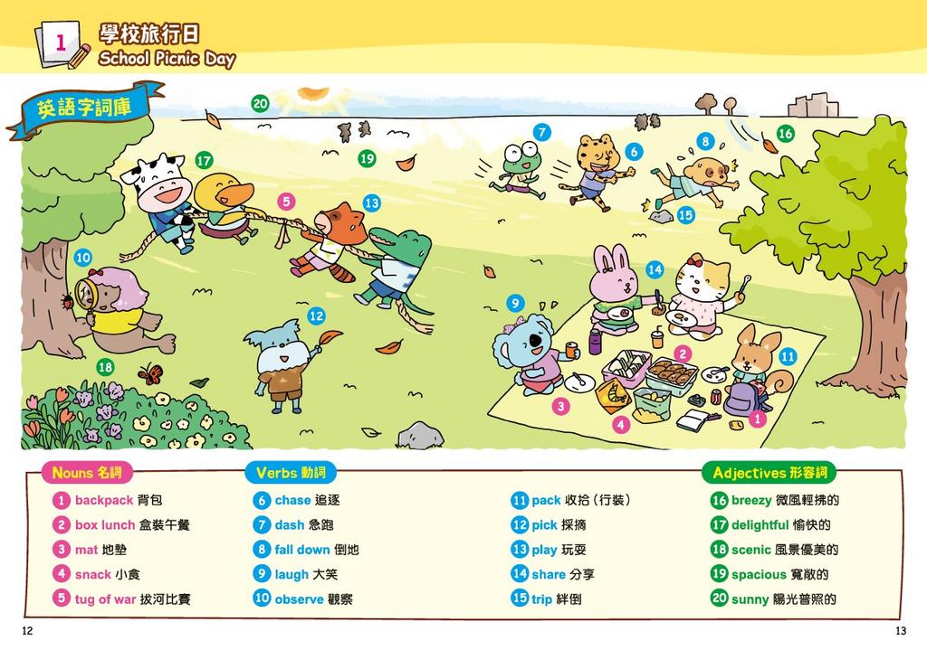 新雅 小學英語Writing王：記敍文（趣味漫畫學英語）