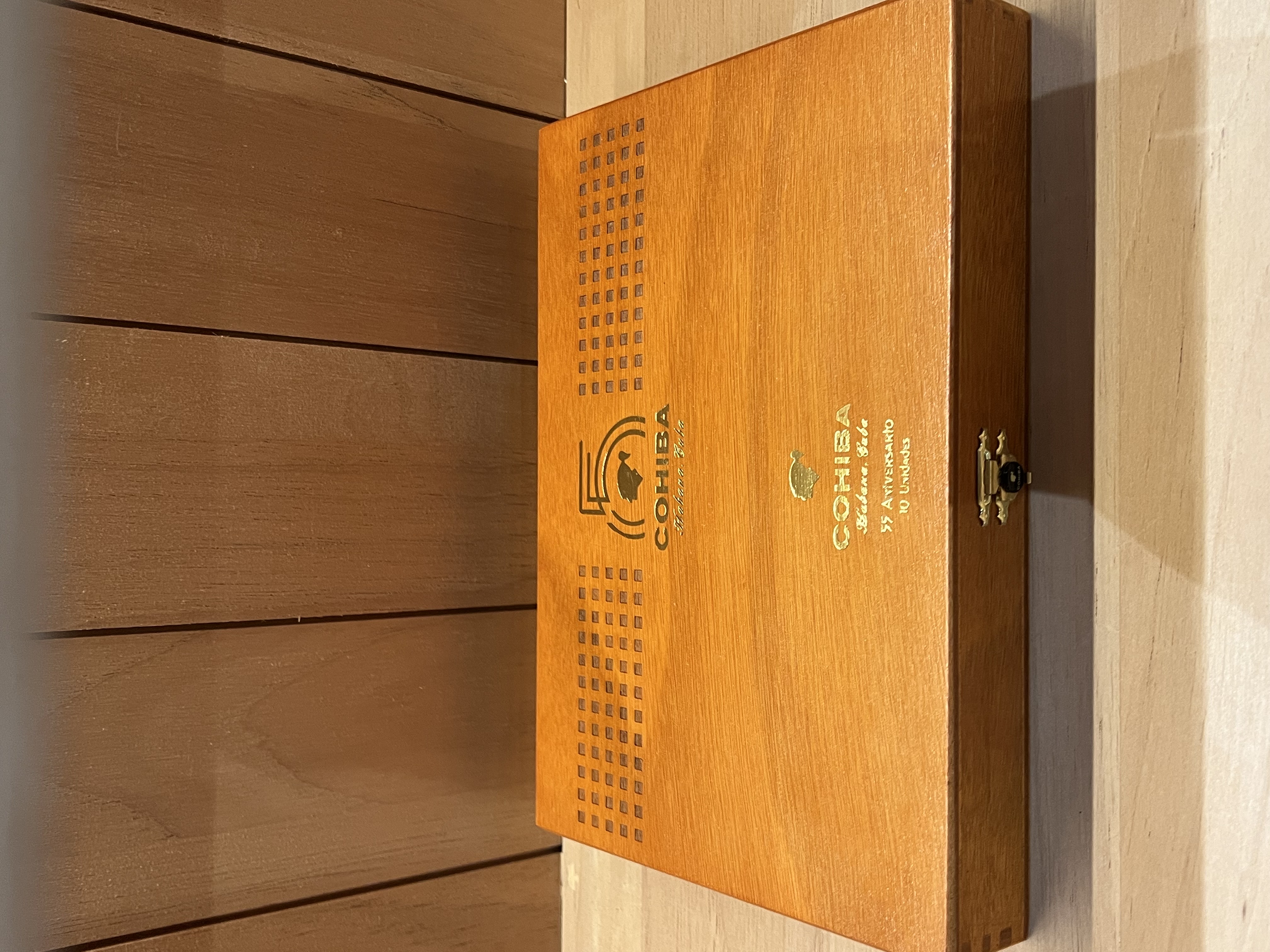 COHIBA高希霸 55周年 10支 （木盒）