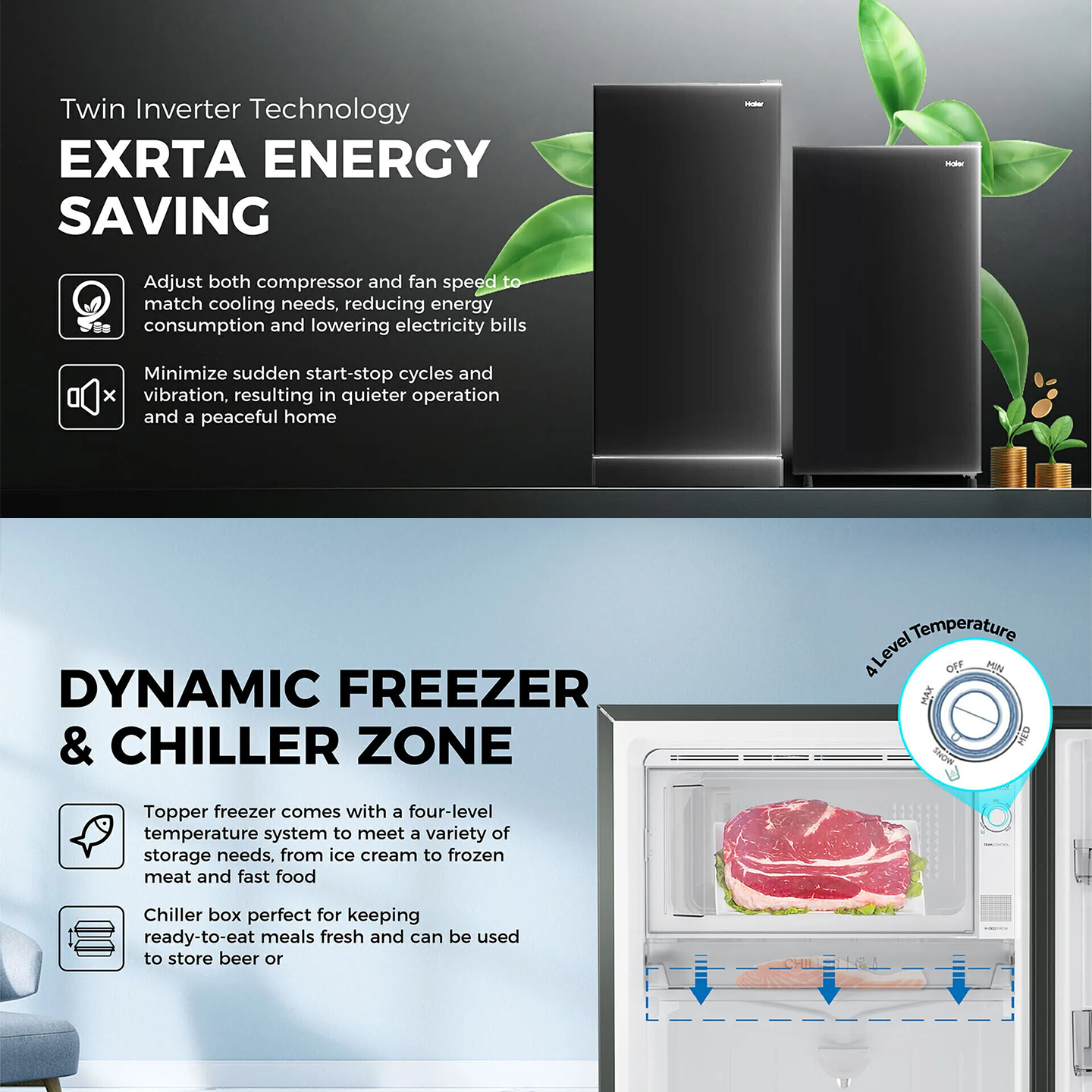 Haier 226L 1-Door Refrigerator (HR-236H)