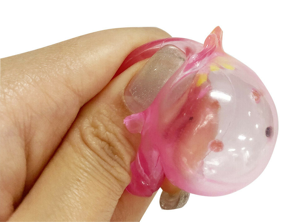 日本 Puni Puni 透明恐龍（6種顏色隨機混裝）