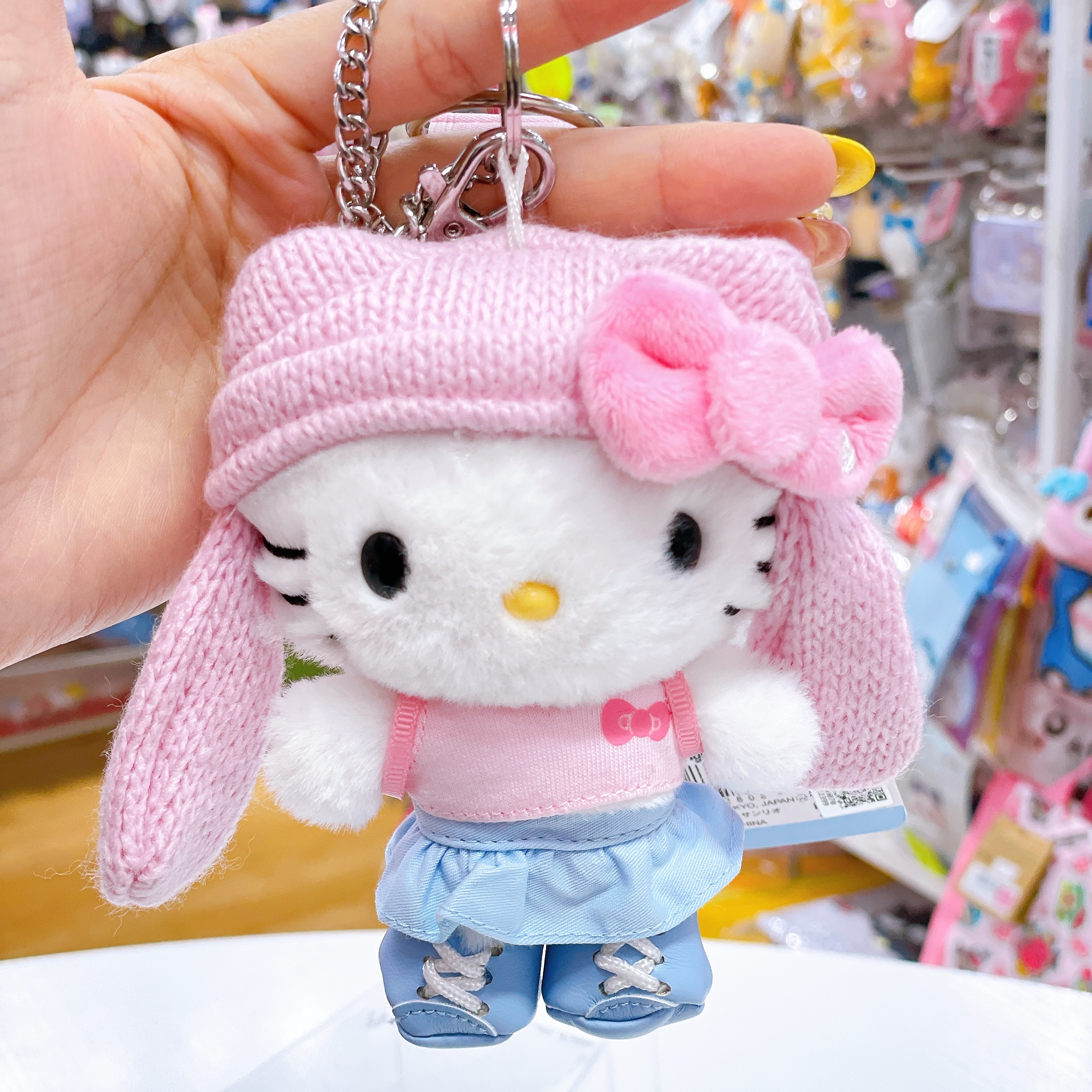 上海機場限定Hello Kitty公仔掛飾