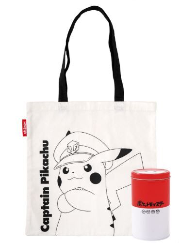 【日本直送】3 COINS Pokemon 鐵罐手提袋 - 1件 - 現貨