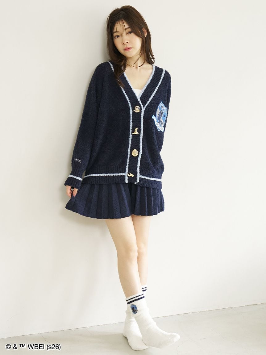 學院百褶裙褲 Pleated Skirt Shorts｜SNIDEL HOME X 哈利波特 聯名 第5彈 (Harry Potter)【預購】 (26197-P）