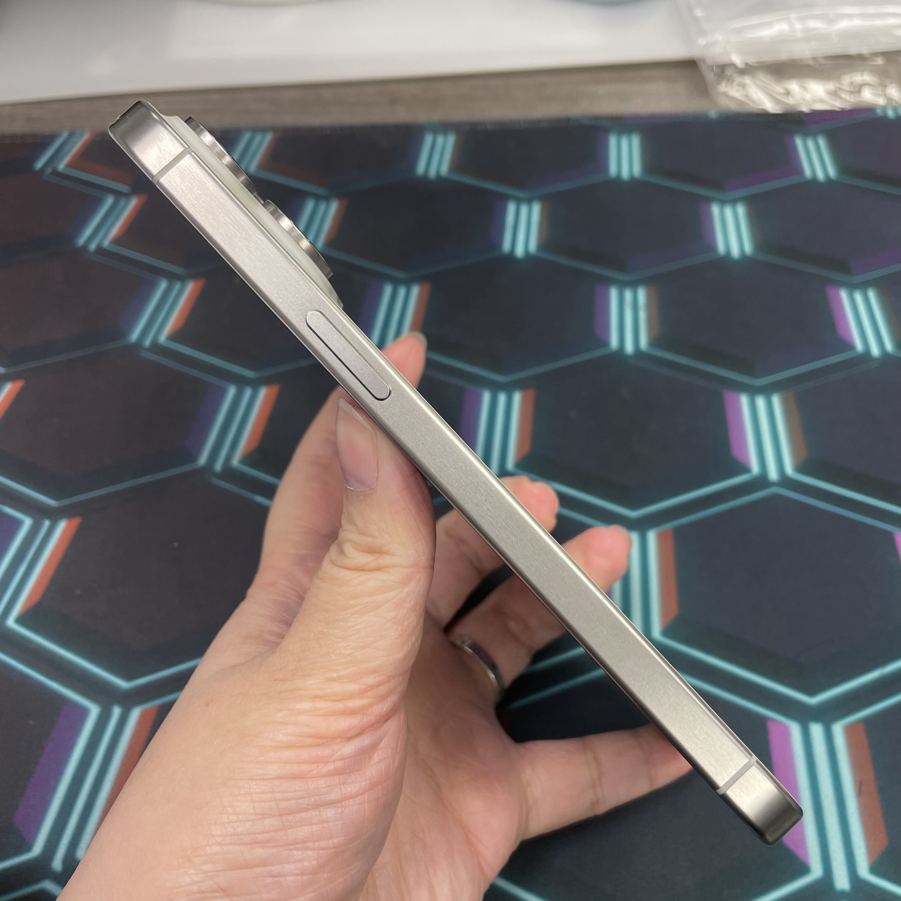 *8302 15 pro max 完美機 256GB 電81 白色 white