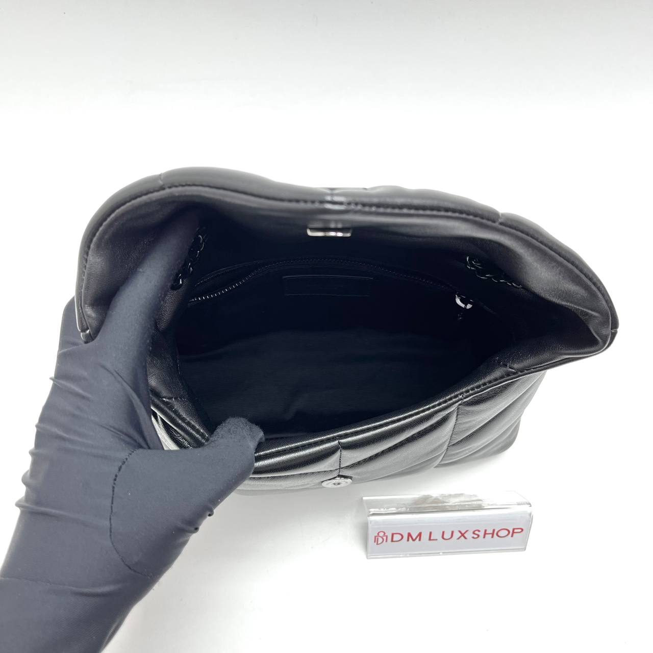 YSL Toy Puffer Bag So Black Lambskin