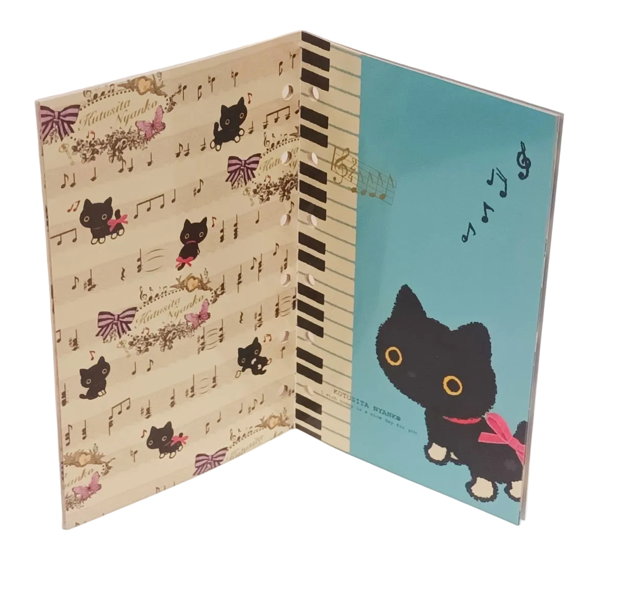6孔貼紙簿 Kutusita Nyanko 靴下貓   (SE-06004)