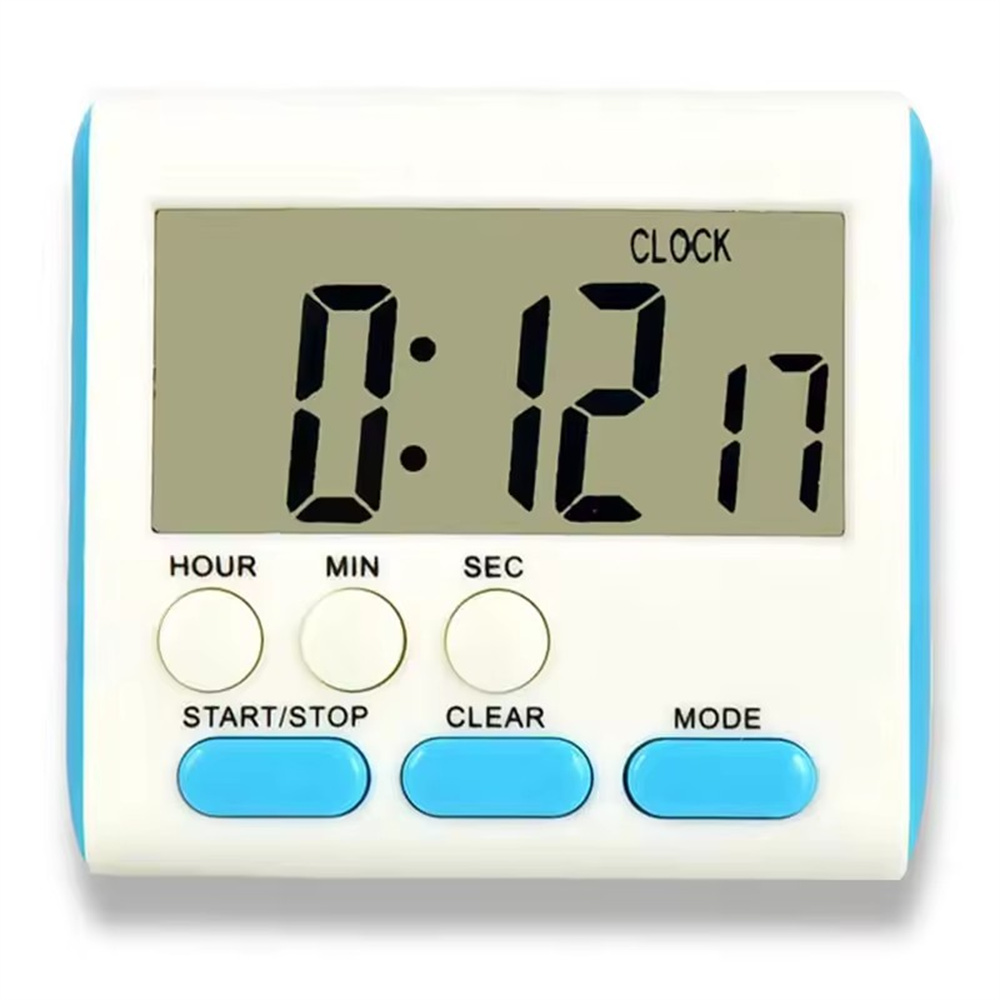 多功能電子鐘 淺藍色 英文版 不含電池 1x AAA UB0280