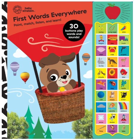 英國First Words Everywhere動物音效書