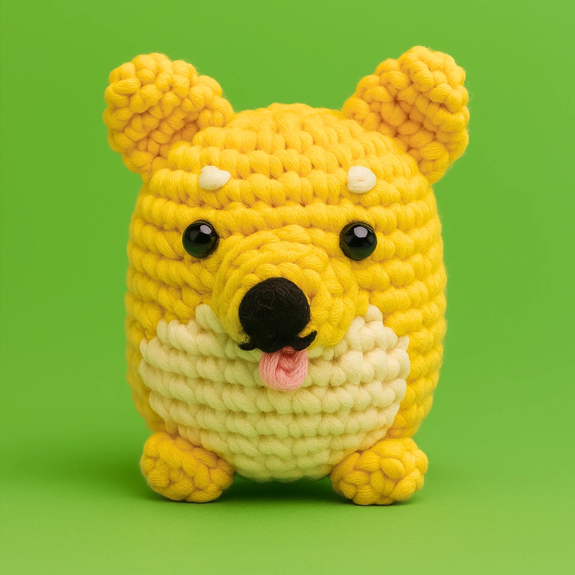 📦訂購 美國代購 Mini Crafts Chonk The Corgi Crochet Kit DIY 柯基針編織裝飾套裝 