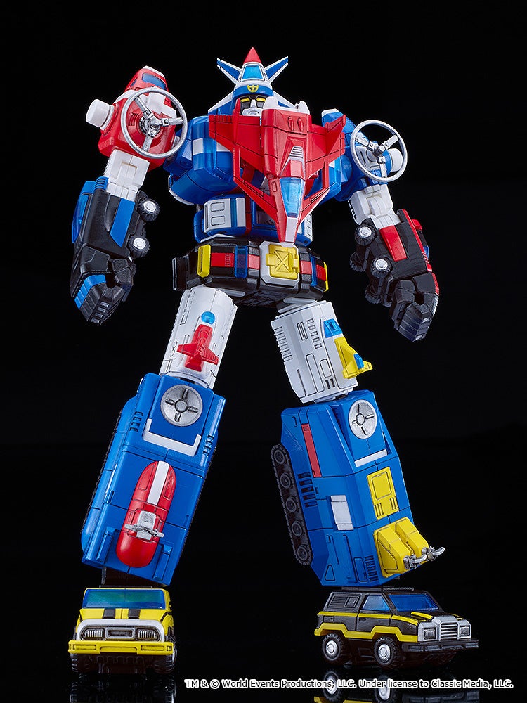 (預訂訂金 $200) (總價 $500) GSC MODEROID 機甲艦隊 十五機合體 模型 Dairugger XV (行版)