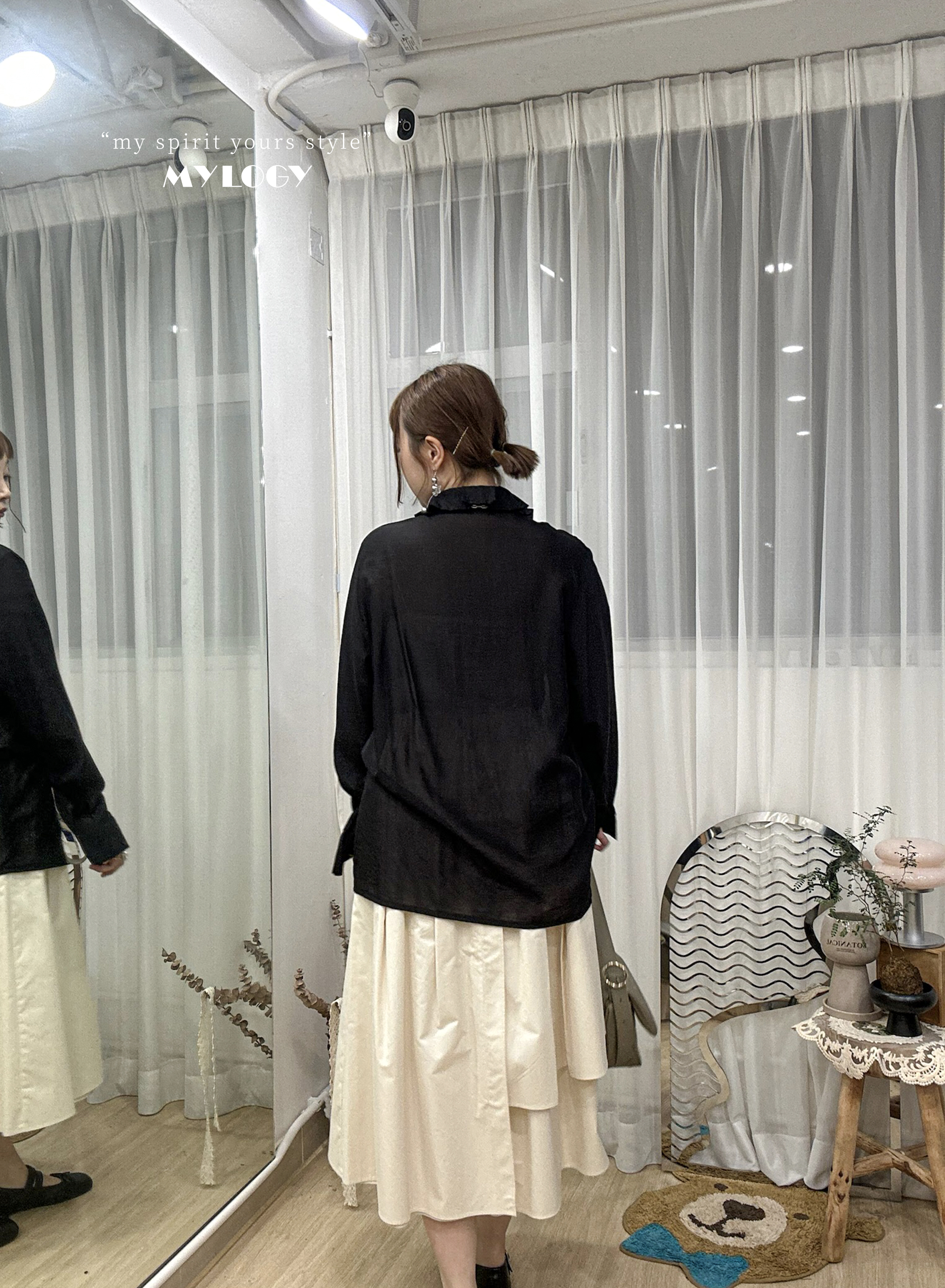 別出心裁～層次設計感A字裙 SD0002