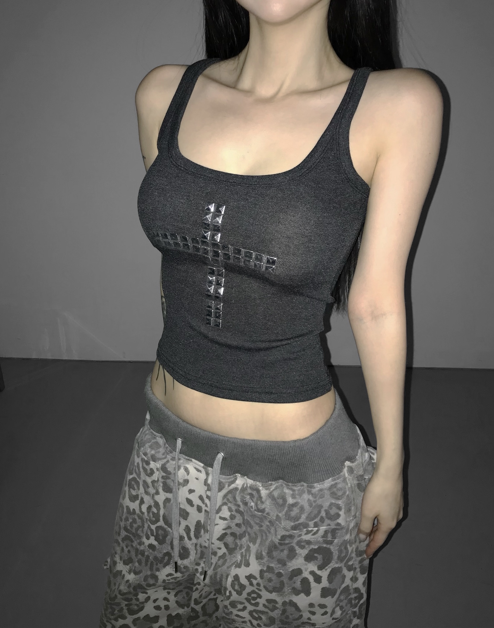 Cross Crop Sleeveless