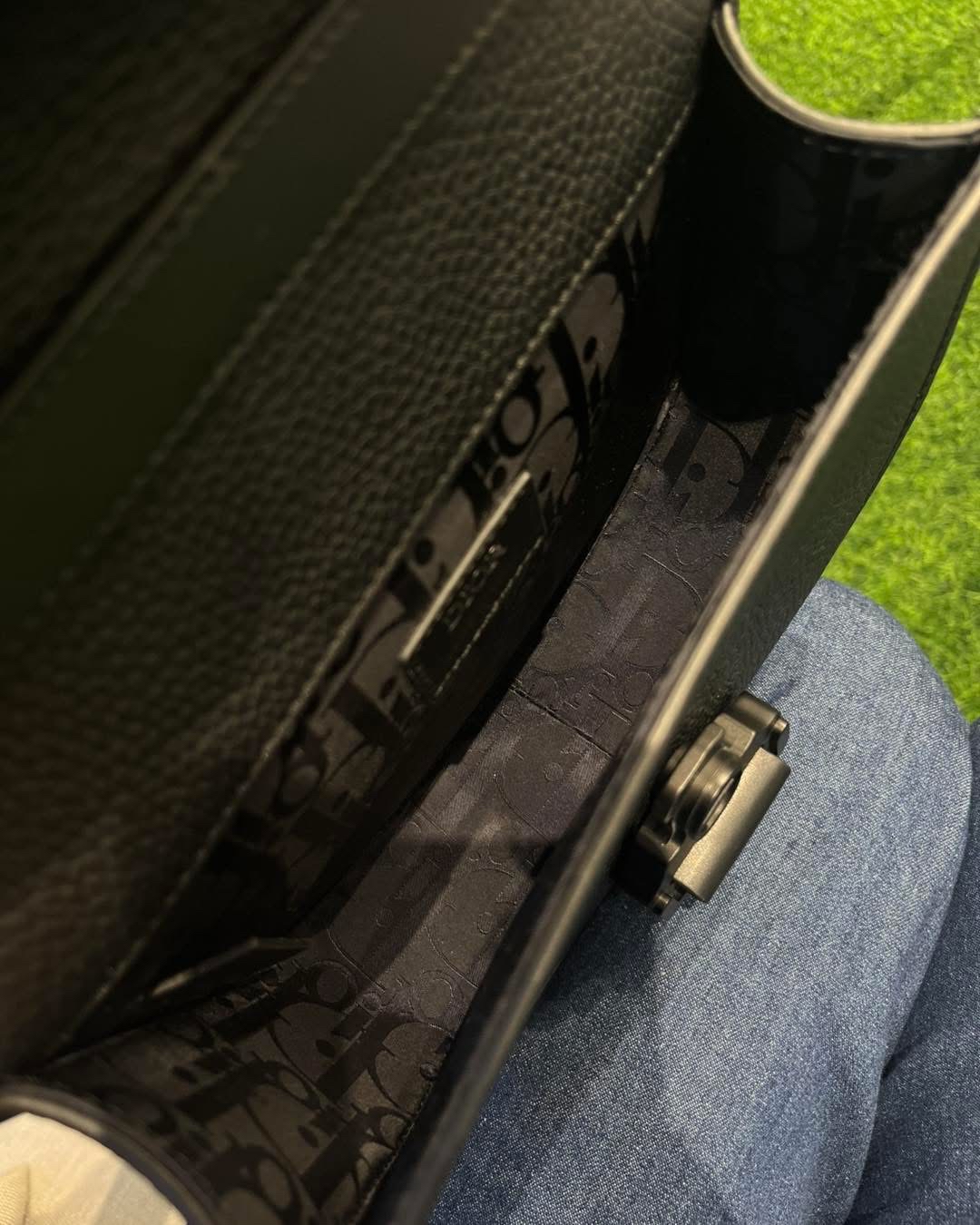 Dior Mini Gallop Shoulder Bag calfskin  100%Authentic, 98%New ✅Dust bag