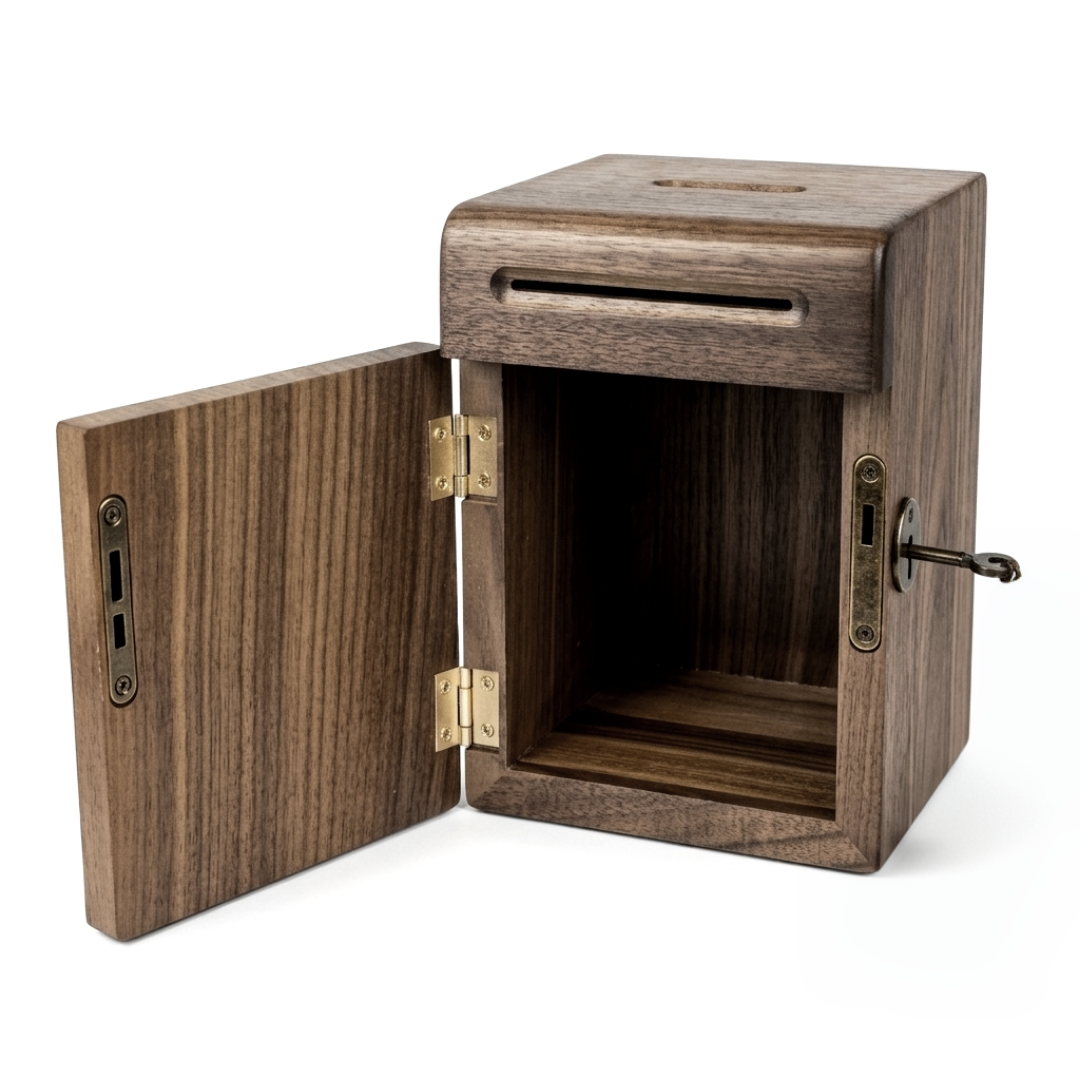 【專屬刻名】HONGKONGER 獅子山 實木錢箱