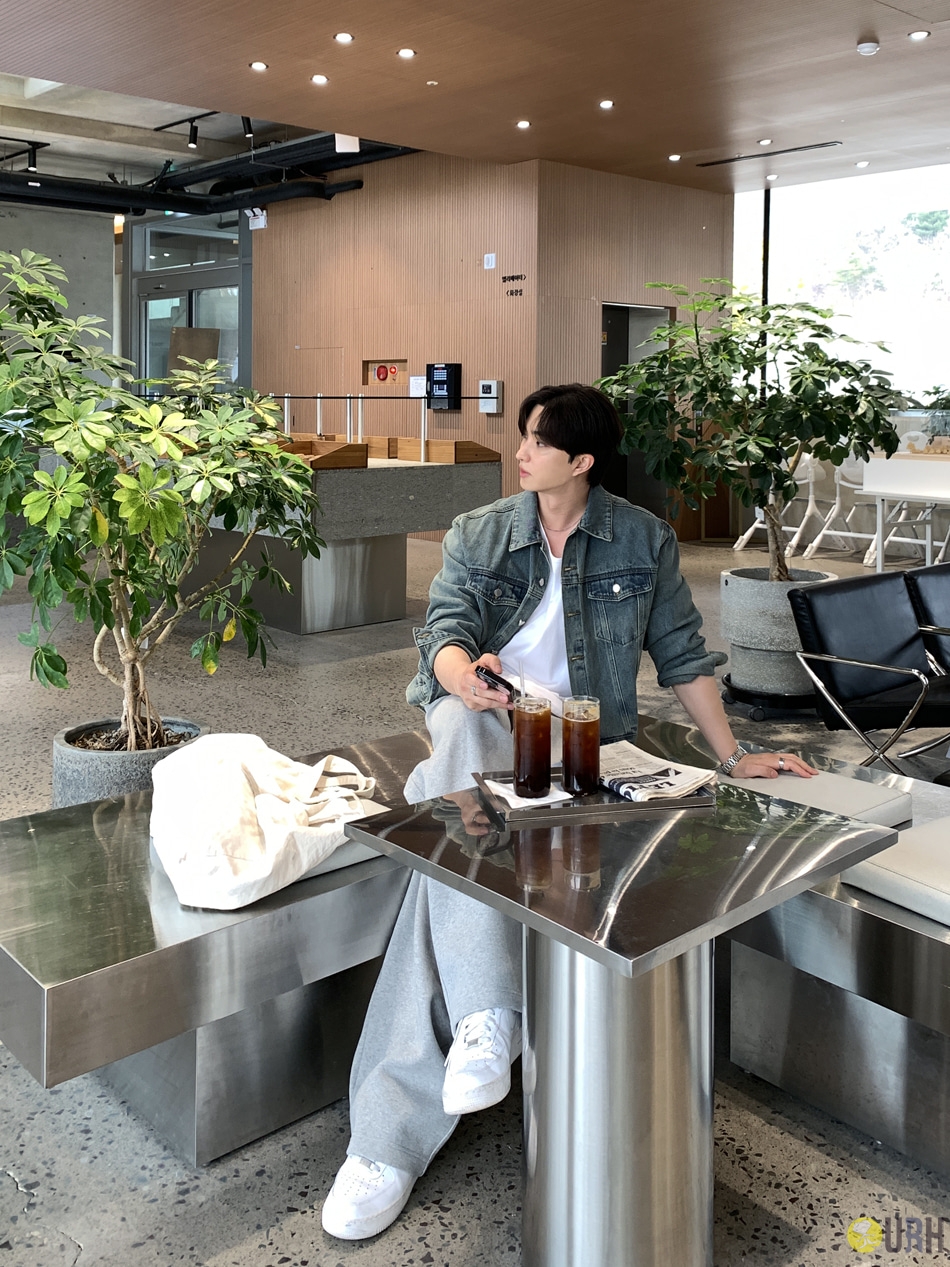 【100%保證韓國直送】復古水洗微短版挺闊牛仔夾克 🧥 [4 color] RL114820