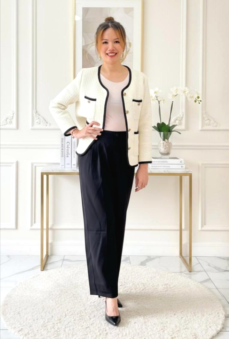 Trimline Tweed Jacket