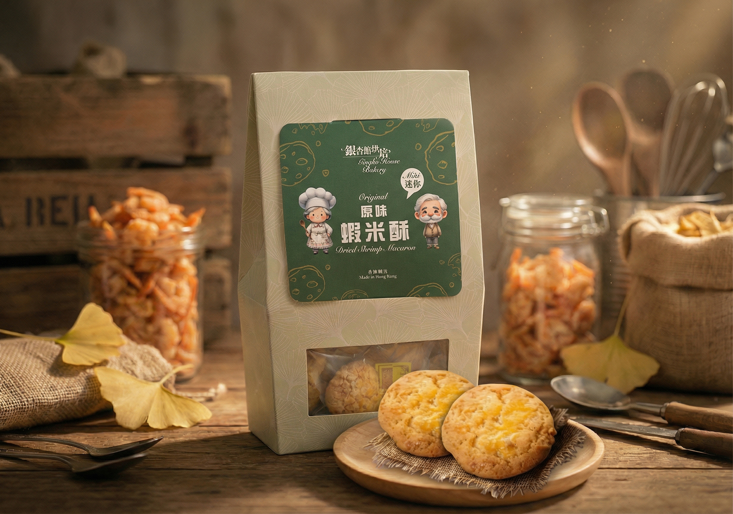 CWC200 原味蝦米酥 (迷你 8件裝)