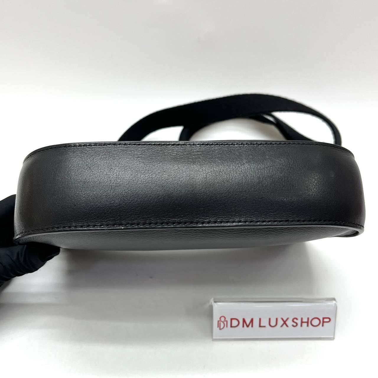 Hermes Black Calf Leather Mini Jypsiere (Stamp B)