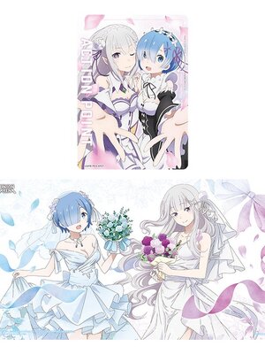 Bandai Union Arena Playmat & Action Point Cards Set Re:Zero Starting Life in Another World